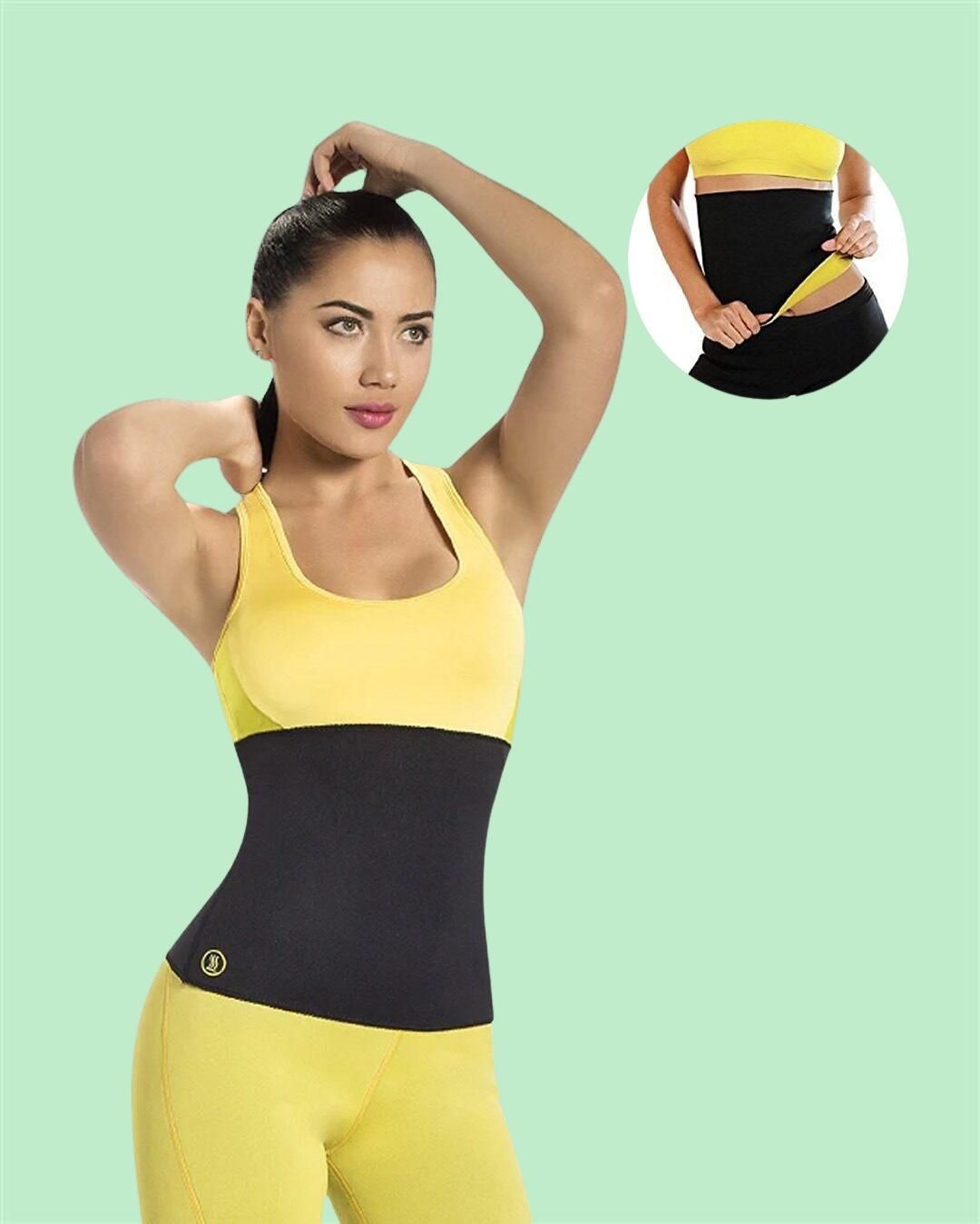Sweat Belt Fat Burner - Hot Body Shaper Belly Fat Burner For Men & Women